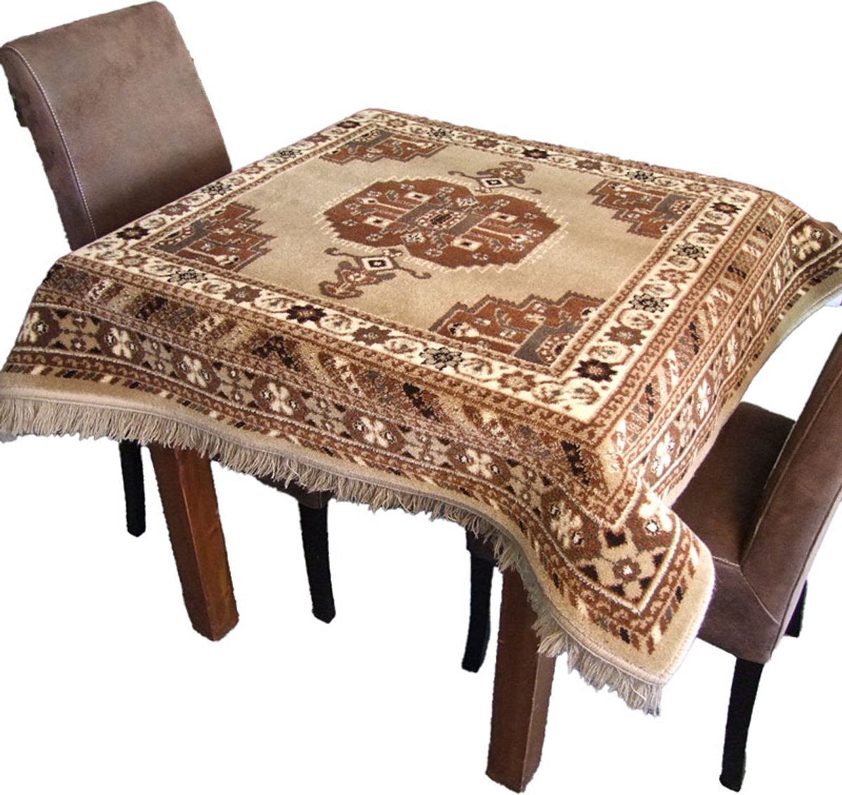 Smyrna Tafelkleed Noblesse 3210 - 120 x 120 cm - wollen - 100% wol