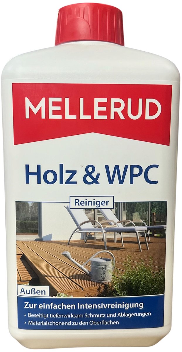 Mellerud Hout & WPC Reiniger voor Buiten 1L