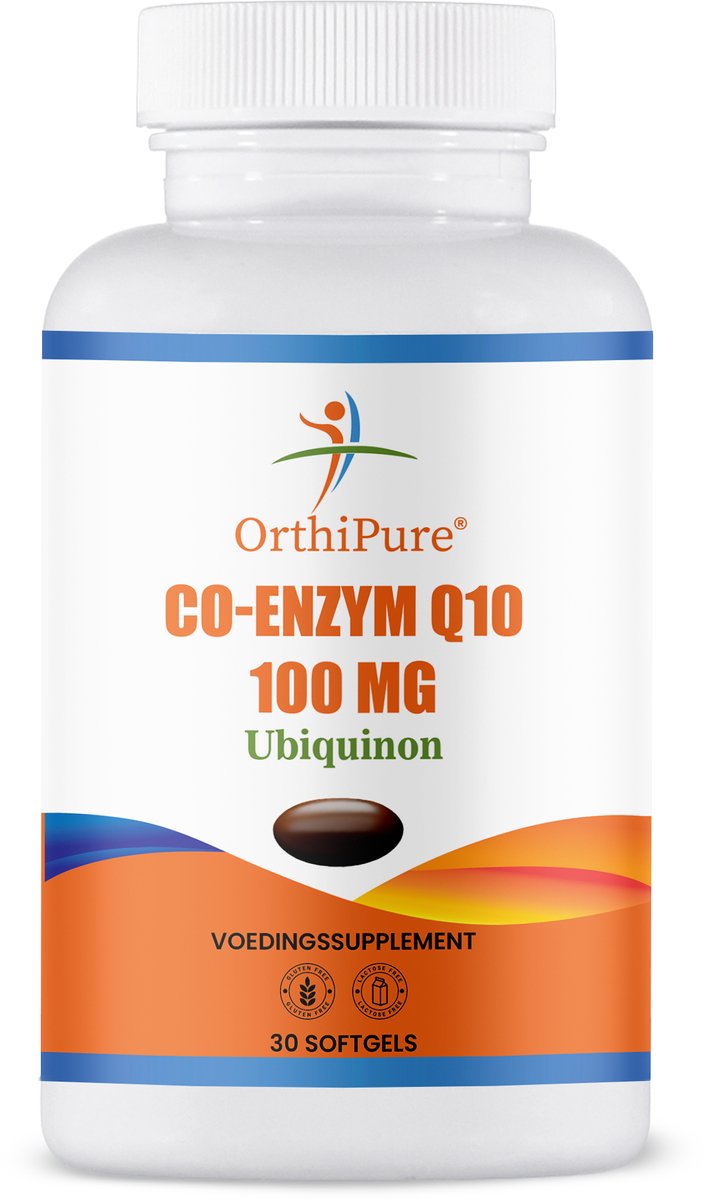OrthiPure - Co enzym Q10 100mg - 30 softgels