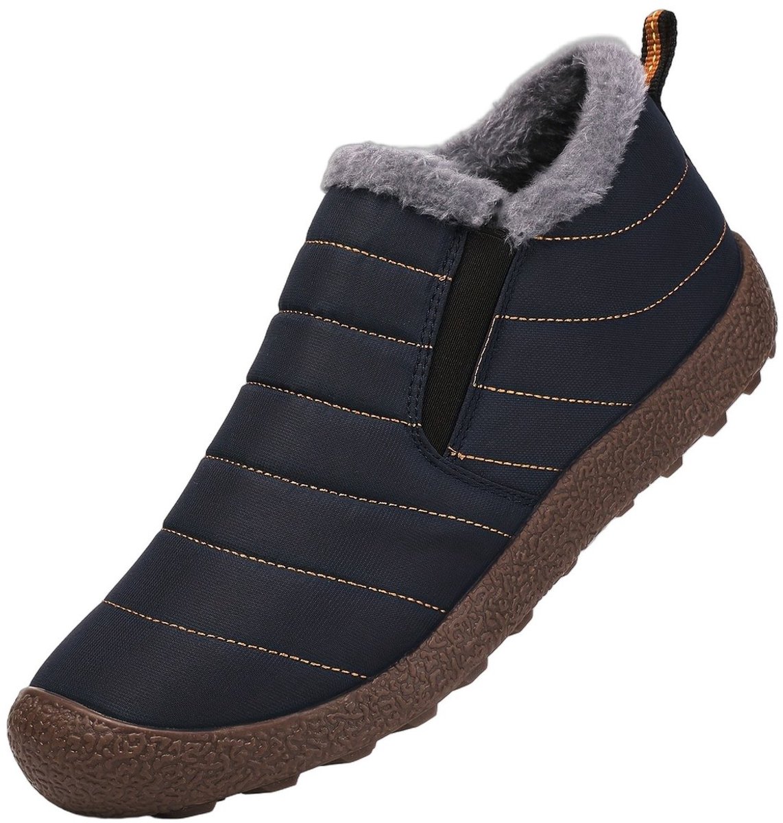 Currero Snowboots Dames Sneeuwlaarzen Dames Winterlaarzen Gevoerde Winterschoenen Waterdicht Antislip Zool Warm Gevoerd Wandellaarzen Winter Blauw