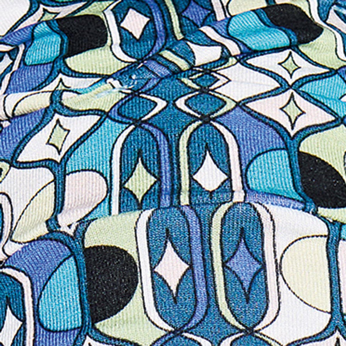 Gisela Mayer chemo muts Bahama - print - Blauwe hemel