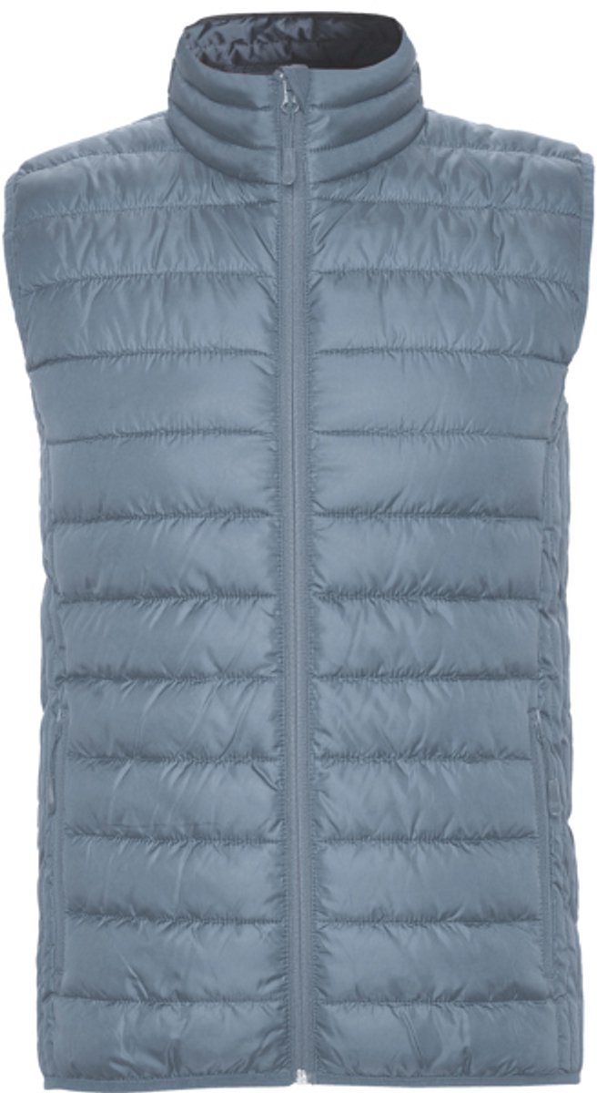 Storm Blue gewatteerde bodywarmer met polyester dons model Oslo merk Roly maat M