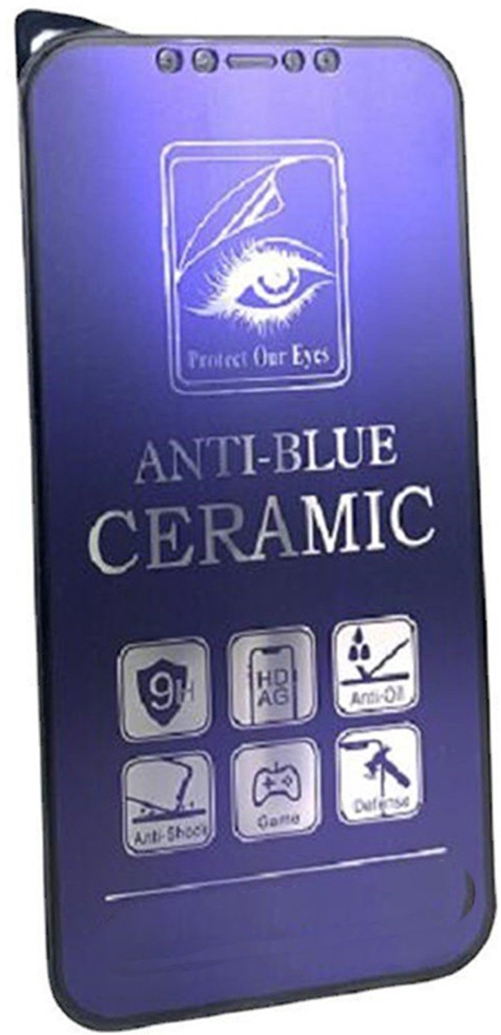 Anti-Blauw Licht Gehard Glas Screen Protector voor iPhone 13 Mini