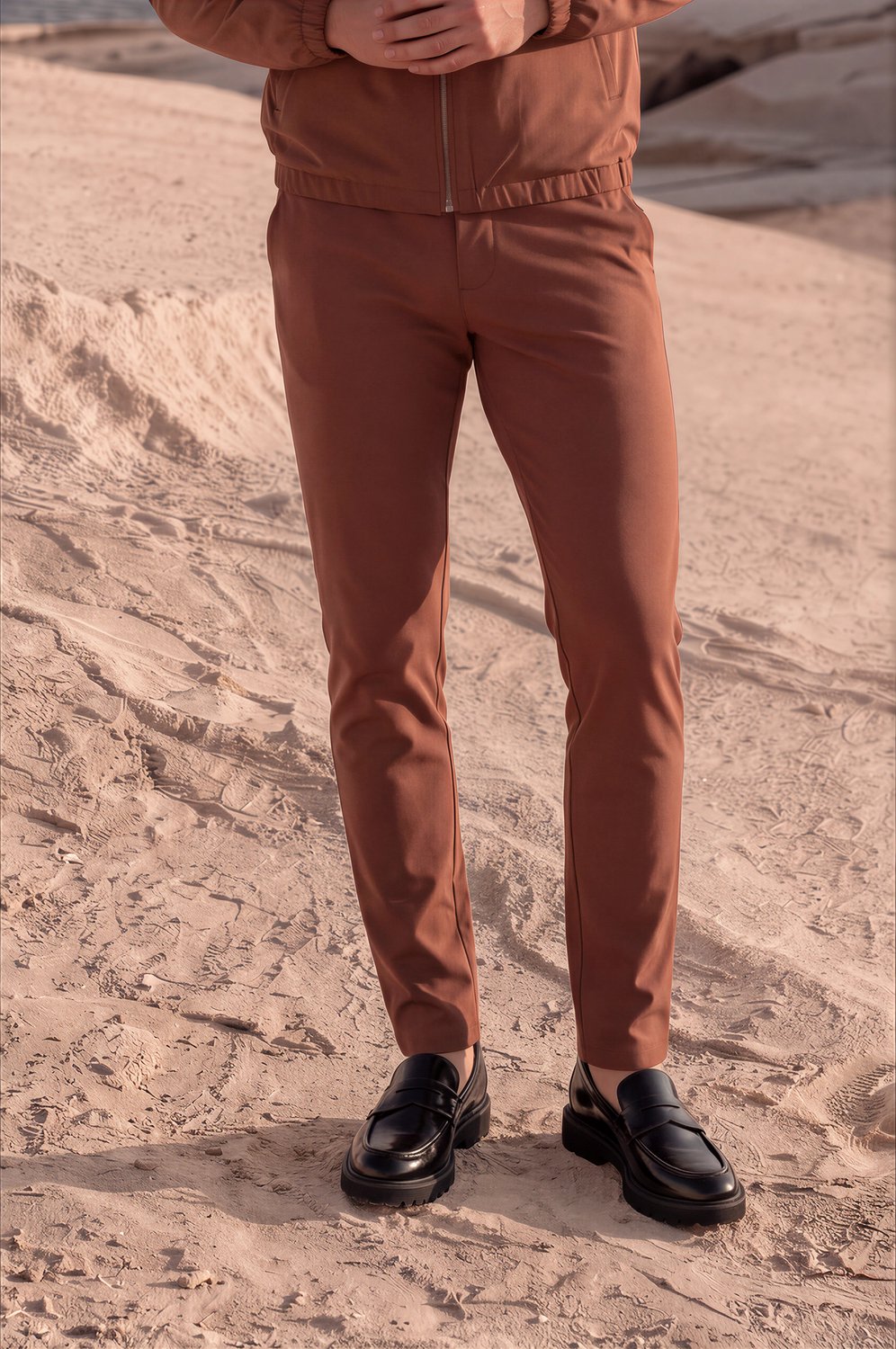 MI PIACE - Travel Men Broek 202004 Brown Stone - Maat : XXL