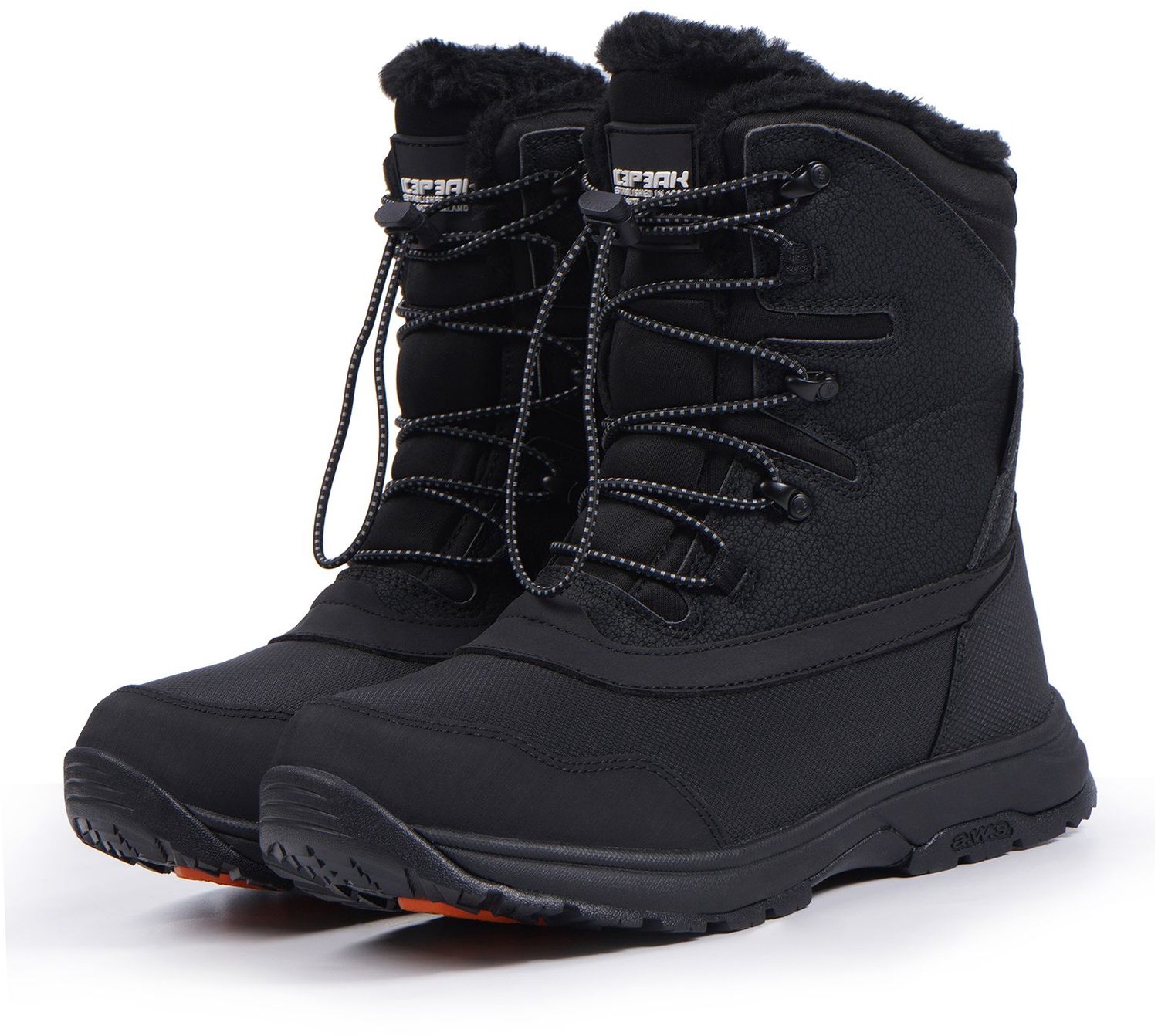 Icepeak Snowboots Almont MS Dames Zwart