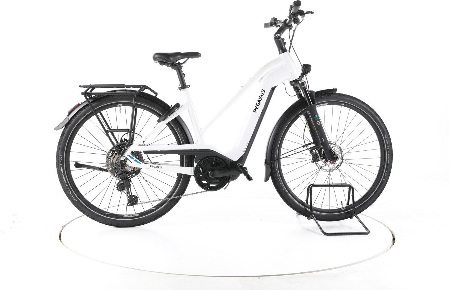 Pegasus Premio Evo 11 Elektrische trekkingfiets Bosch Accu 750Wh 28" wit Pro