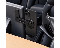 Insanegoods® Telefoonhouder Geschikt voor Tesla – Model 3, Model Y, Model S & Model X – Magnetische MagSafe Autohouder – Zwart