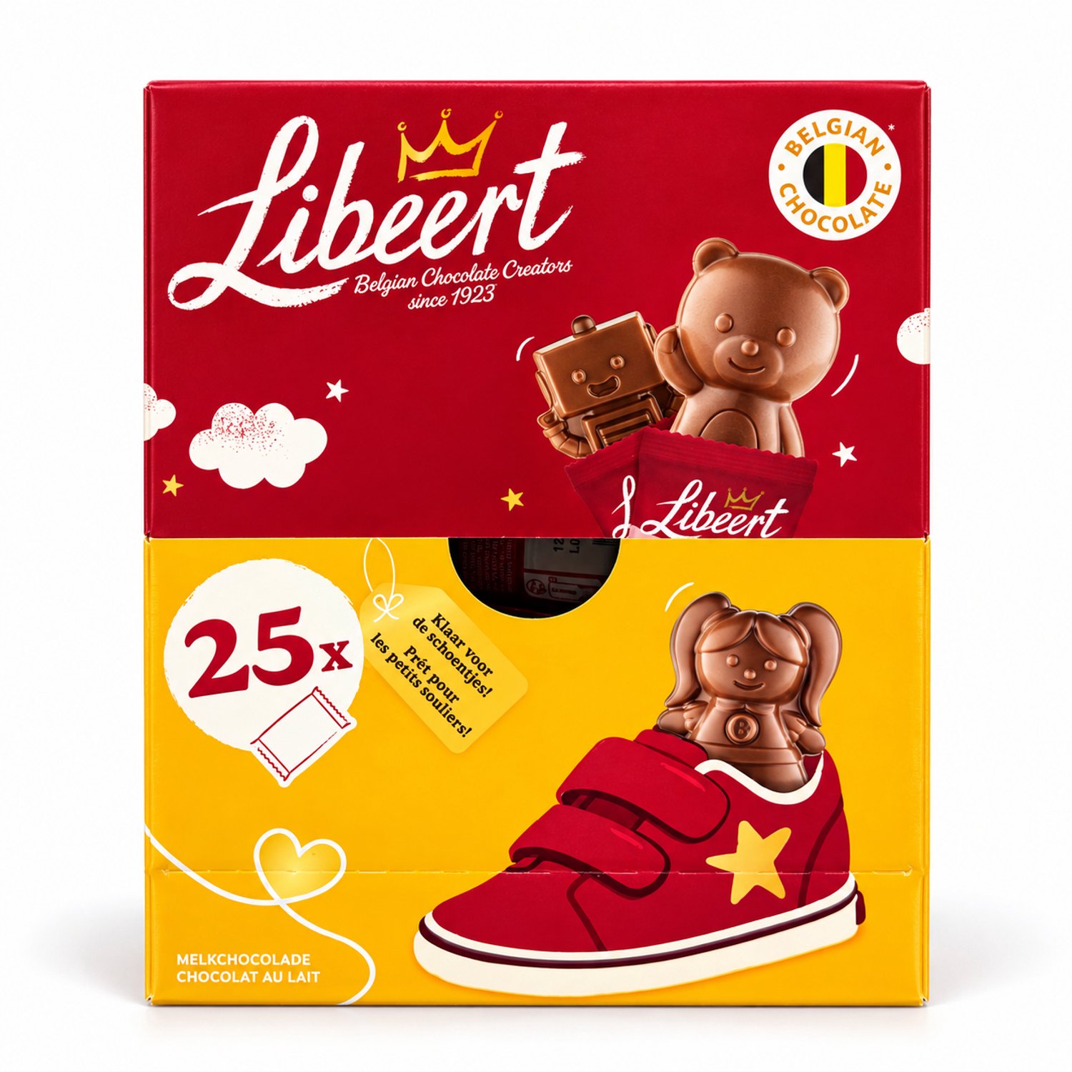 Candy Freaks - Libeert 25 Chocolade figuren - Schoencadeau - Sinterklaas