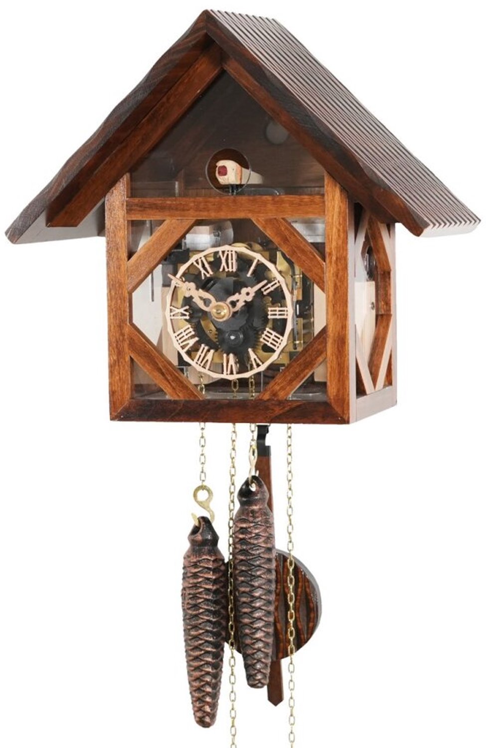 Engstler K240/8 - Koekoeksklok - 8-daags kettingaangedreven uurwerk