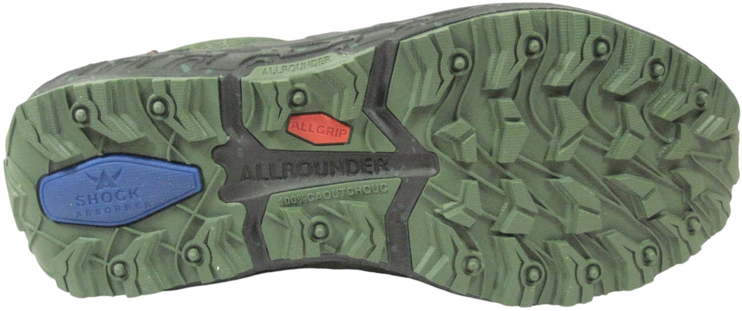 Allrounder by Mephisto - Heren wandelschoen - Veel demping - Groen - Maat 41