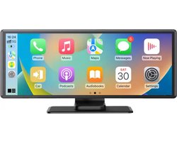 AutoSky APID 401 - Dashboard Smart Display - Infotainment - Wireless Car multimedia & Connectivity