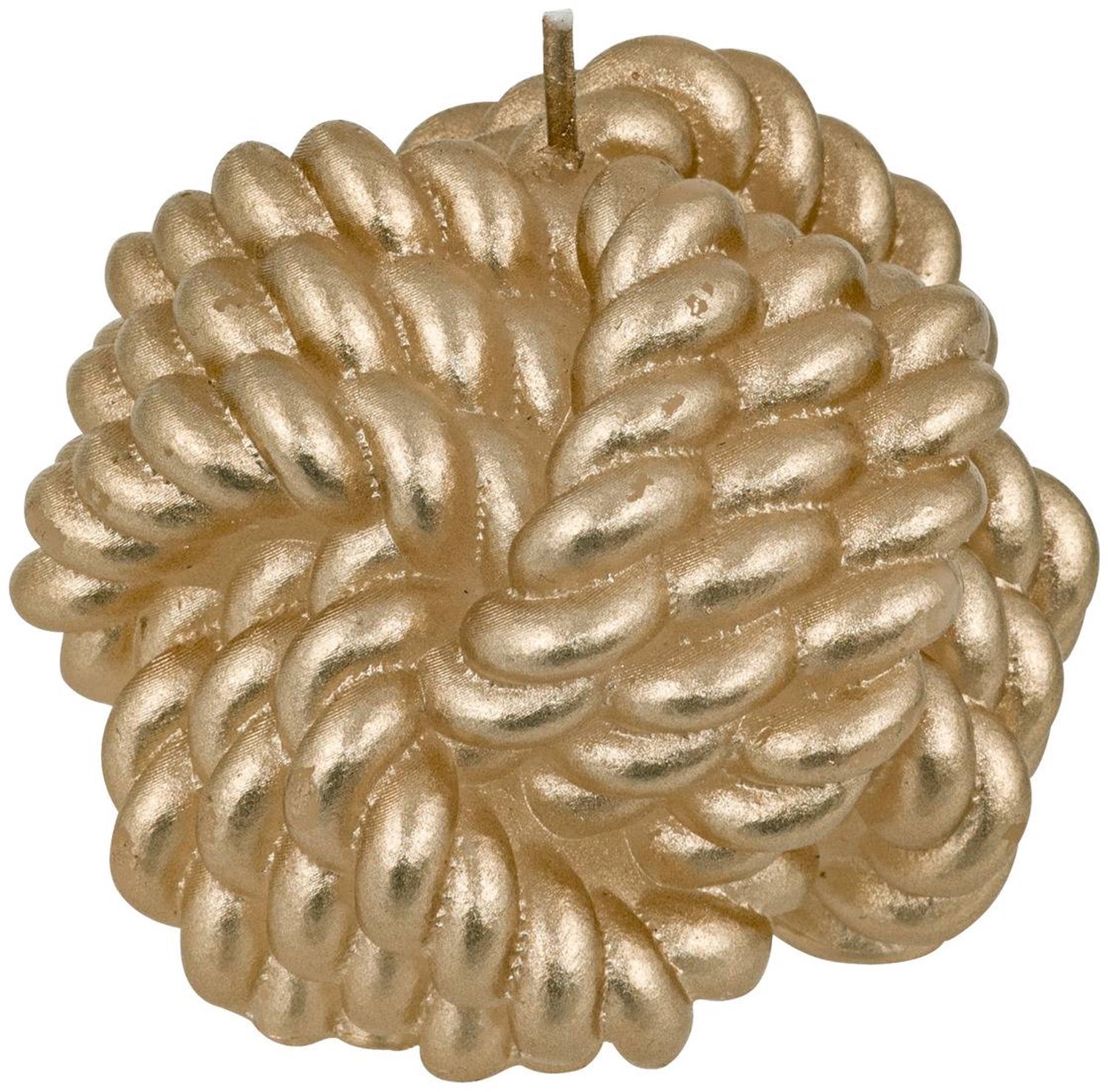 Feeric lights & Christmas Satijnen bolletje kaars 186 g doré