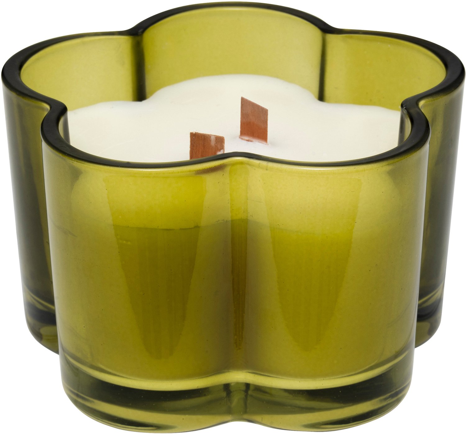 Atmosphera Geurkaars TWISTED LIME, 200 ml - groen