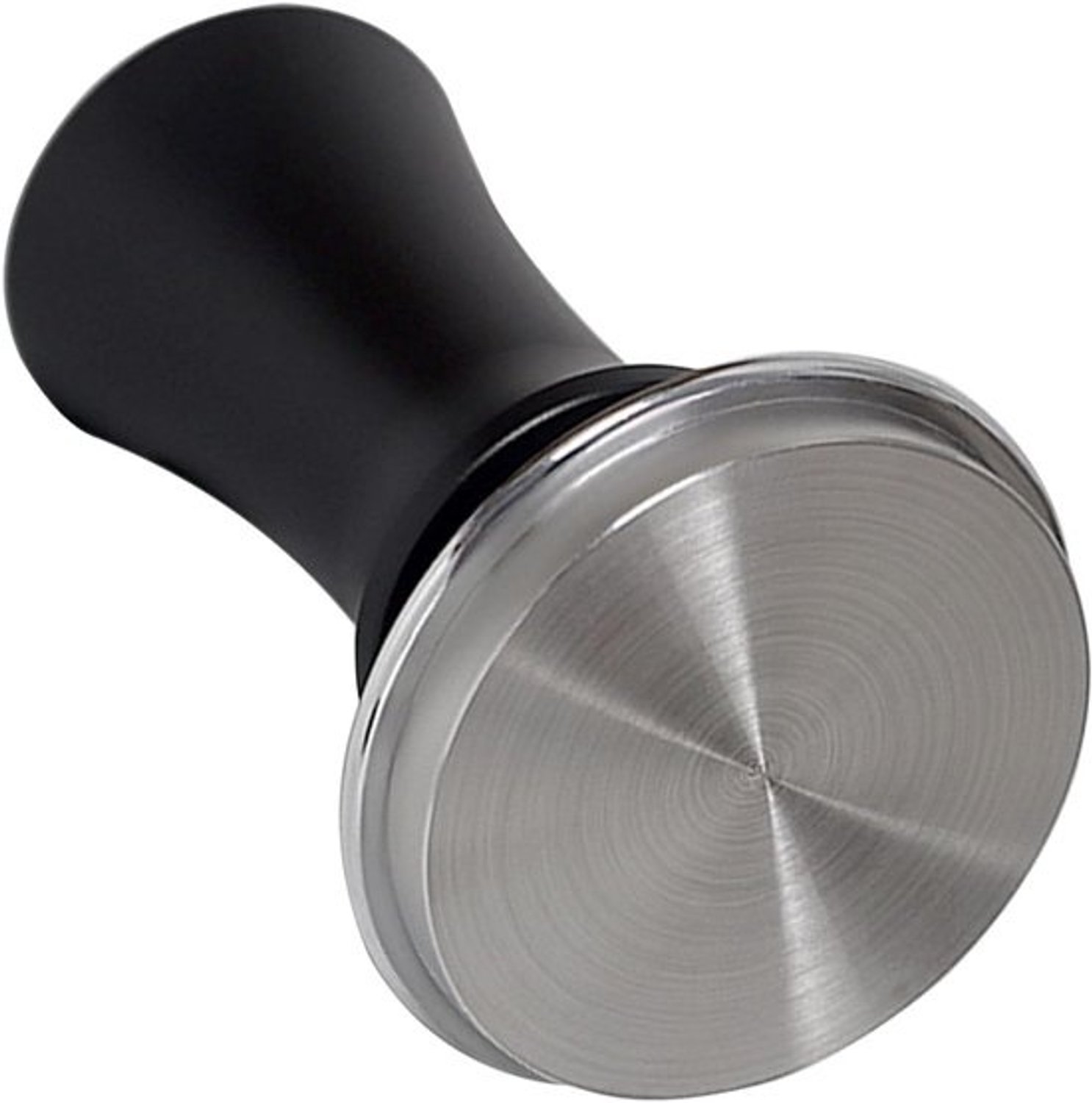 Koffietamper - Espressostamper - Koffie aandrukken - Roestvrij staal - 8.8 cm - Zwart