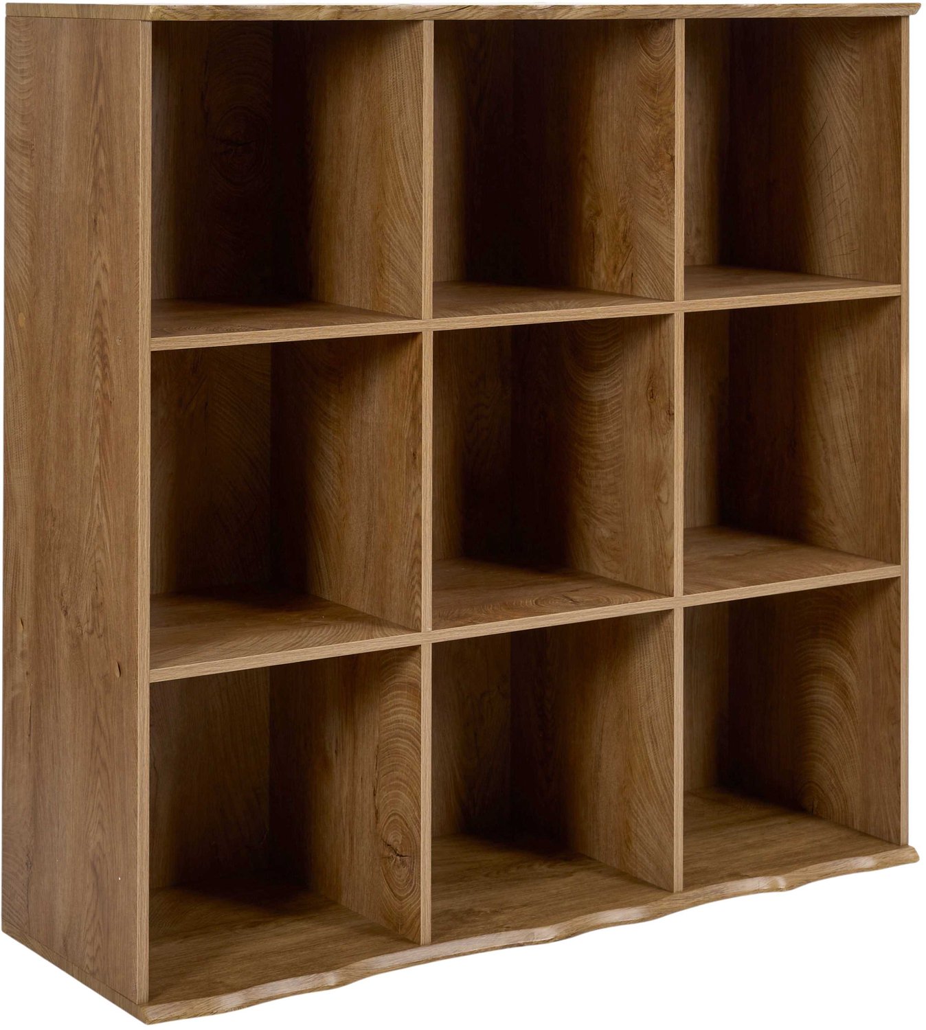MISOU Vakkenkast - Opbergkast - Speelgoedkast - 9 Vakken - Groot - Zonder Deuren - Hout - Bruin - FOREST