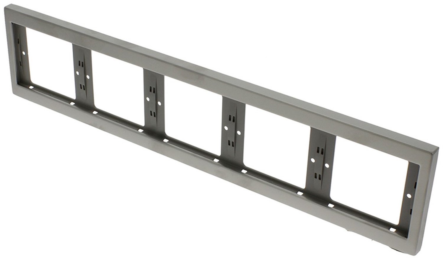 BERKER K5 Afdekraam 5-voudig RVS