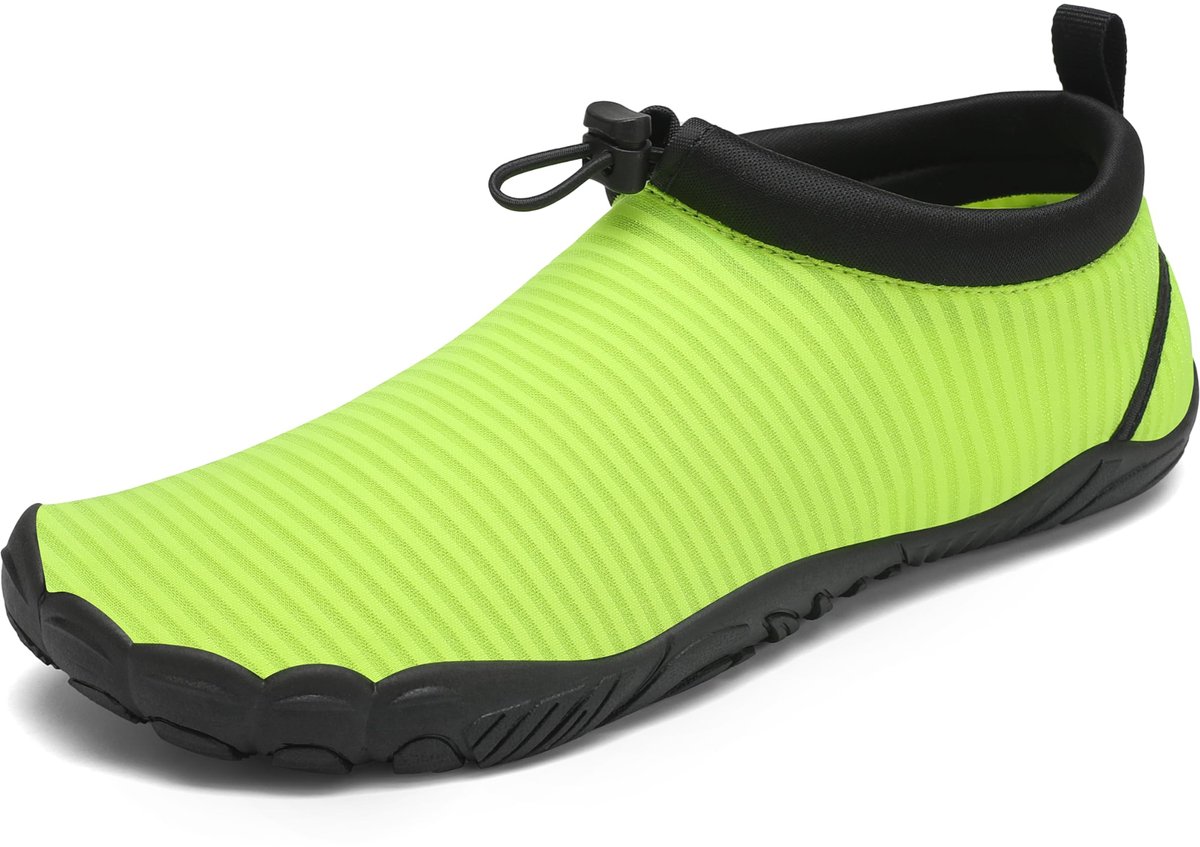 Mishansha Badschoenen waterschoenen voor heren dames Fluorescerend groen 42 EU - ShopVlot