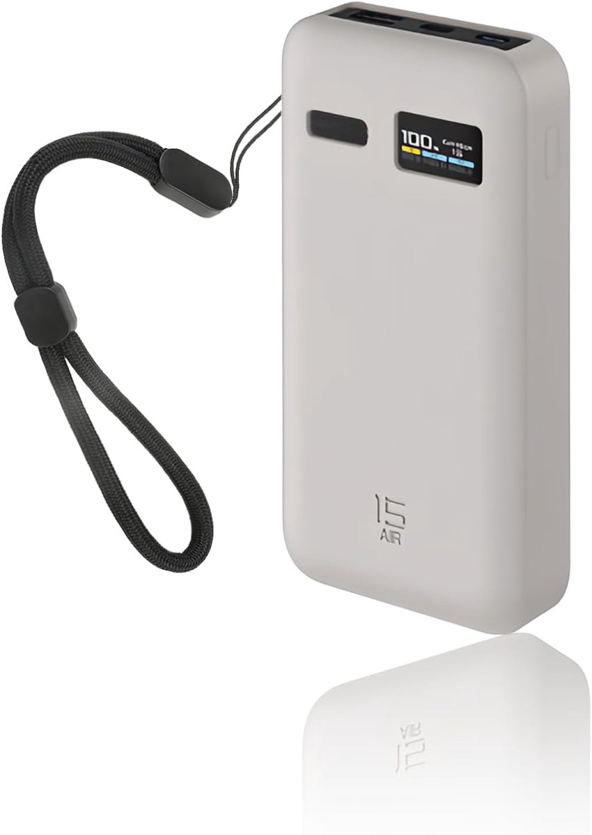 For Cutech 15 Air Charger Power Bank 100W 15000mAh Silicone Case - ShopVlot