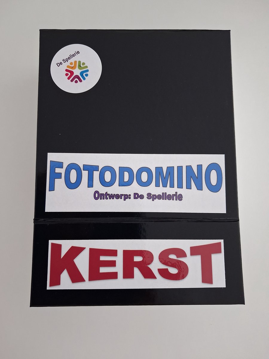 De Spellerie FotoDomino Kerst dementie spel reminiscentie geheugen