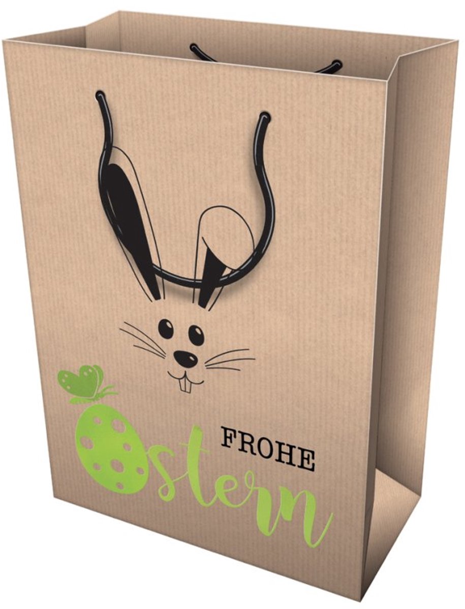 SUSY CARD cadeau-mandje Pasen, 160×80×220 mm, papier 157 g/m²