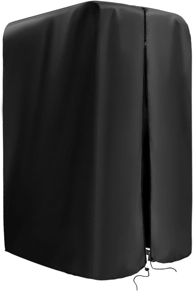 Beschermhoes voor fitnessstation - Stofkap voor krachtrek - Voor outdoortraining - Waterdicht Oxford-doek - 40x42x64 inch - Zwart