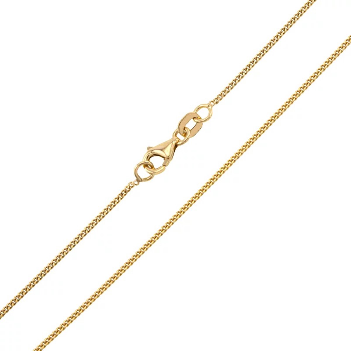 Cavill - Elegante Pantserketting 925 Sterling Zilver - 60 cm - Verguld Goudkleurig - Duurzame Zilveren Ketting Dames - Met Karabijnsluiting