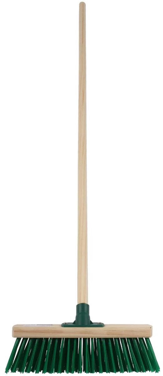 Talen Tools - Bezem - Rood - Harde haren - Houten steel - 120 centimeter van Talen Tools — afbeelding 2