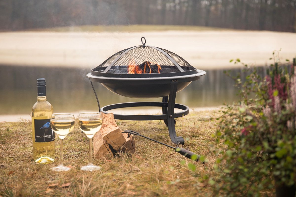 RedFire Atlanta Fire Bowl - Ø 51 cm - Black
