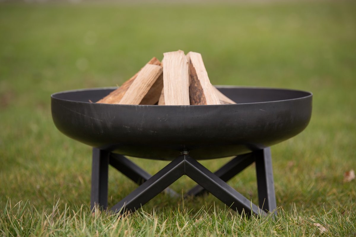 RedFire Pello Vasque à feu - Ø 60 cm - Noir