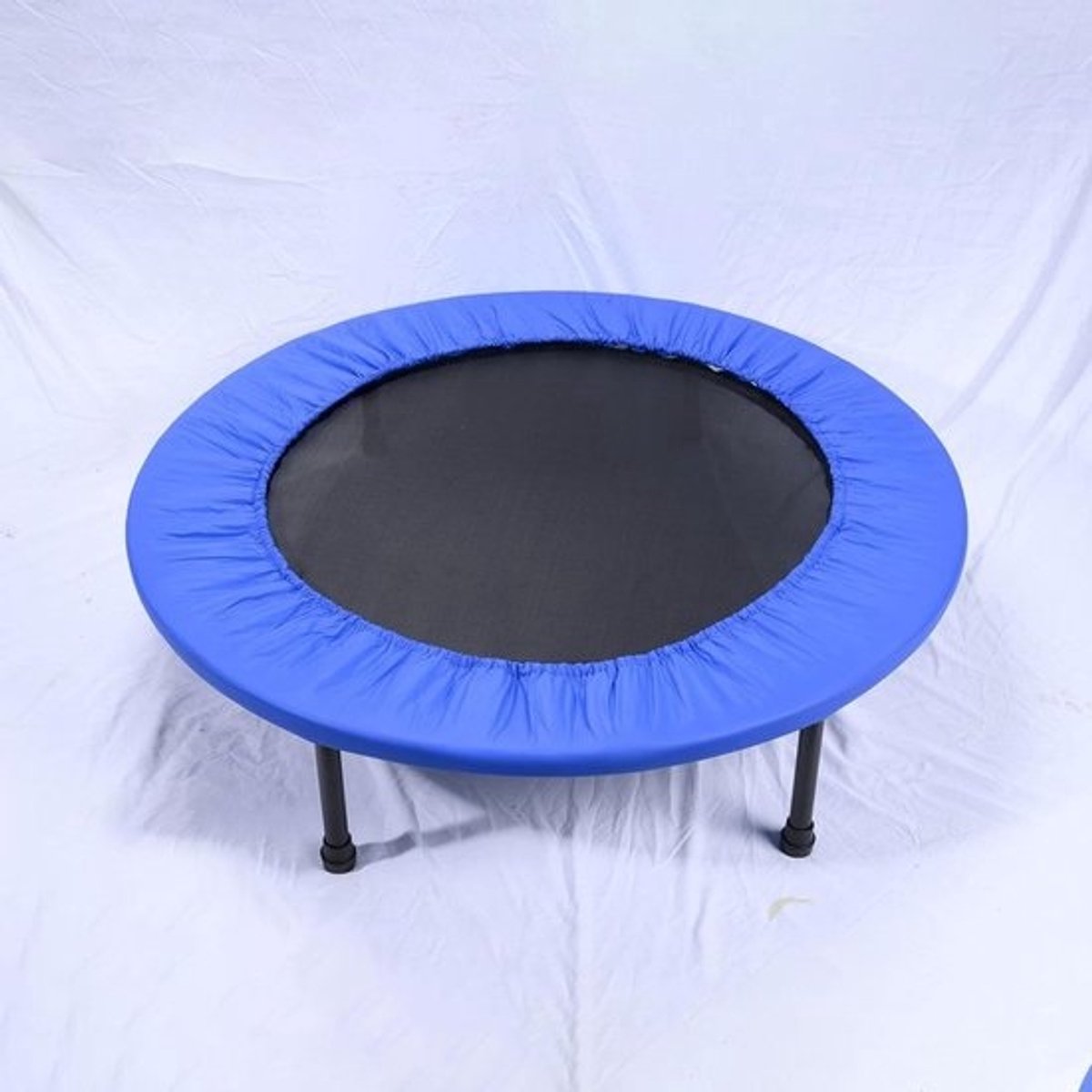Beschermhoes voor trampoline - Veiligheidsrand voor trampoline - Veilig stuiterplezier - Waterdicht en duurzaam materiaal - Universeel - Voor ronde maten - Zwart