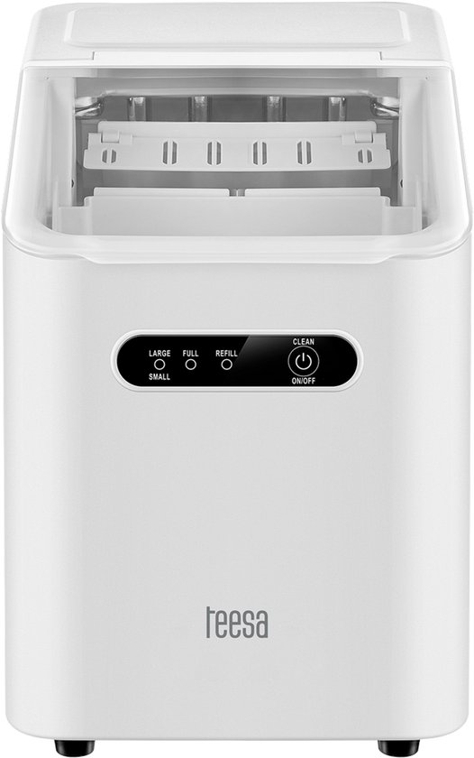 Teesa Easy Ice IJsblokjesmachine - 11 kg per dag - 2 Formaten IJsblokjes - 110W - 1L Watertank - Automatische Reiniging - Compact voor Thuis van Merkloos — afbeelding 3
