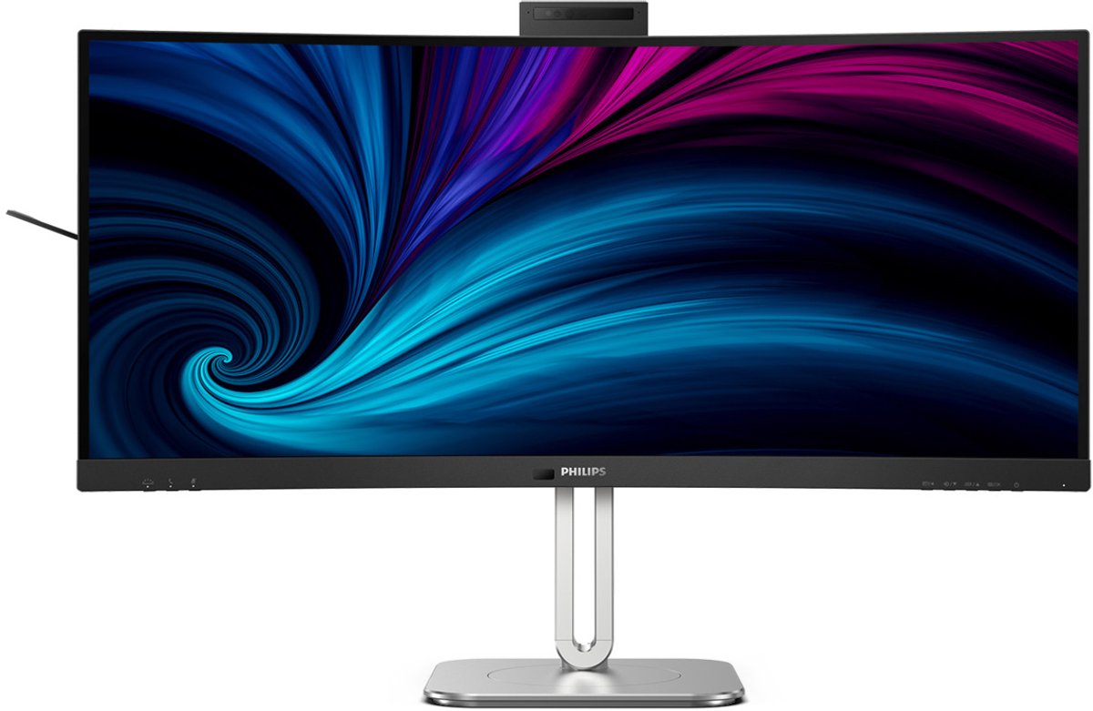Image of Philips 6000 series 34B2U6603CH - Curved Ultrawide Monitor - Webcam - Thunderbolt 4 - USB-C 100w - Smart KVM - 34 inch