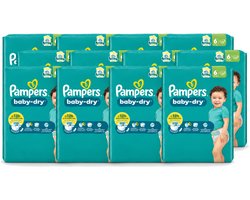 12 x Pampers – Luiers – Baby Dry Maat 6 – 22 Luiers - Voordeelverpakking - 12 stuks