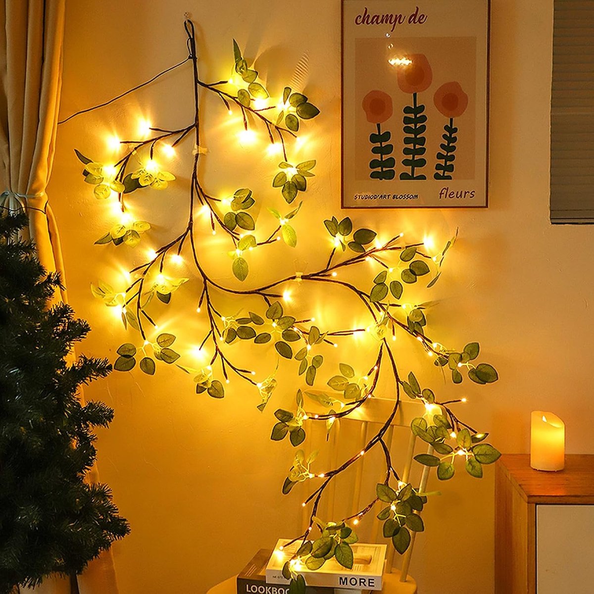 USB-Lichtslinger met 144 LED's – 2,3 Meter – Inclusief Afstandsbediening – 8 Lichtmo230