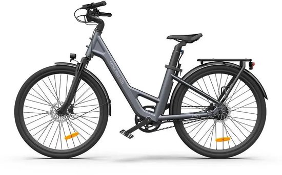 ADO Air 28 Pro - Elektrische Fiets - 28 inch - 250W motor - Actieradius tot 100 km - Hydraulische schijfremmen - 346Wh accu - Lage instap - Grijs — afbeelding 2