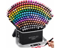 Ensemble Twinmarkers 240 pièces - woodley