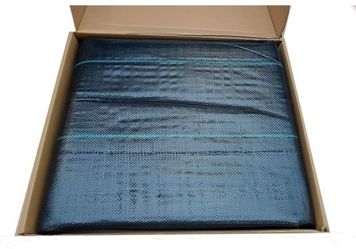 Sterk onkruiddoek - 2 m breed - UV-bestendig en waterdoorlatend met hoge scheurvastheid