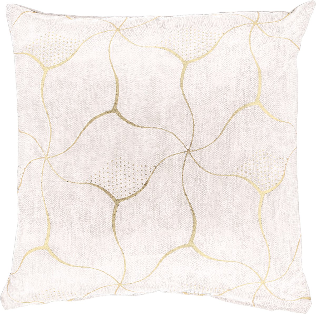 Unique Living Sierkussen Celina 45x45cm - Dove White Wit