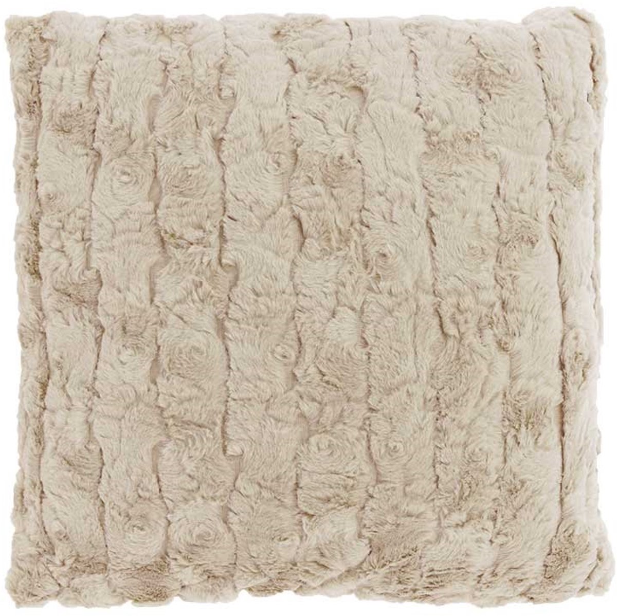 Unique Living Sierkussen Veerle Sand -45x45cm Dove white