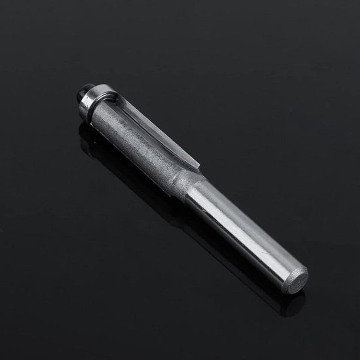 Freestift - Houtbewerkingsbit - Voor nauwkeurig trimmen - Dubbelzijdige snijkanten - 1/4 X 1/4 inch - Metaal