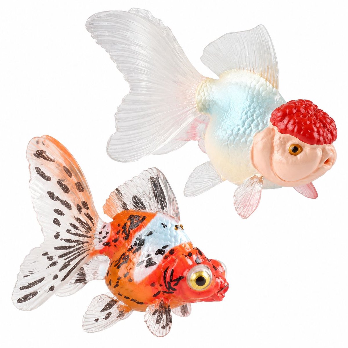 VHV - Drijvende kunstmatige goudvissen - 2 stuks - Aquarium decoratie - Natuurlijke bewegende - Kunstmatige vis - in de tuin