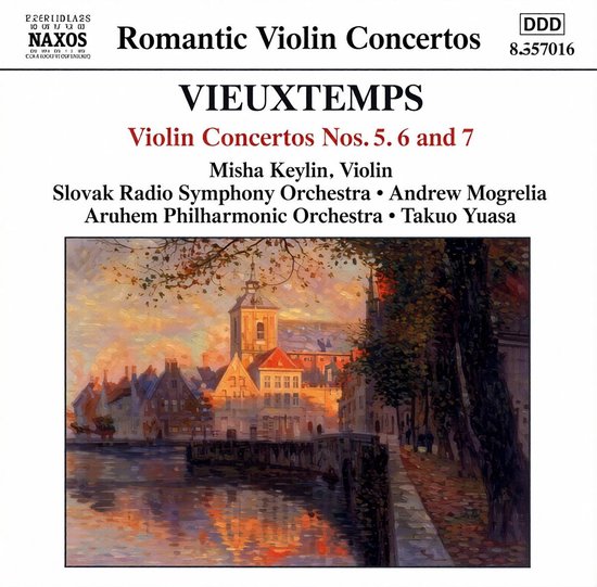 Misha Keylin - Vieuxtemps: Violin Concertos Nos. 5, 6, 7. (CD)