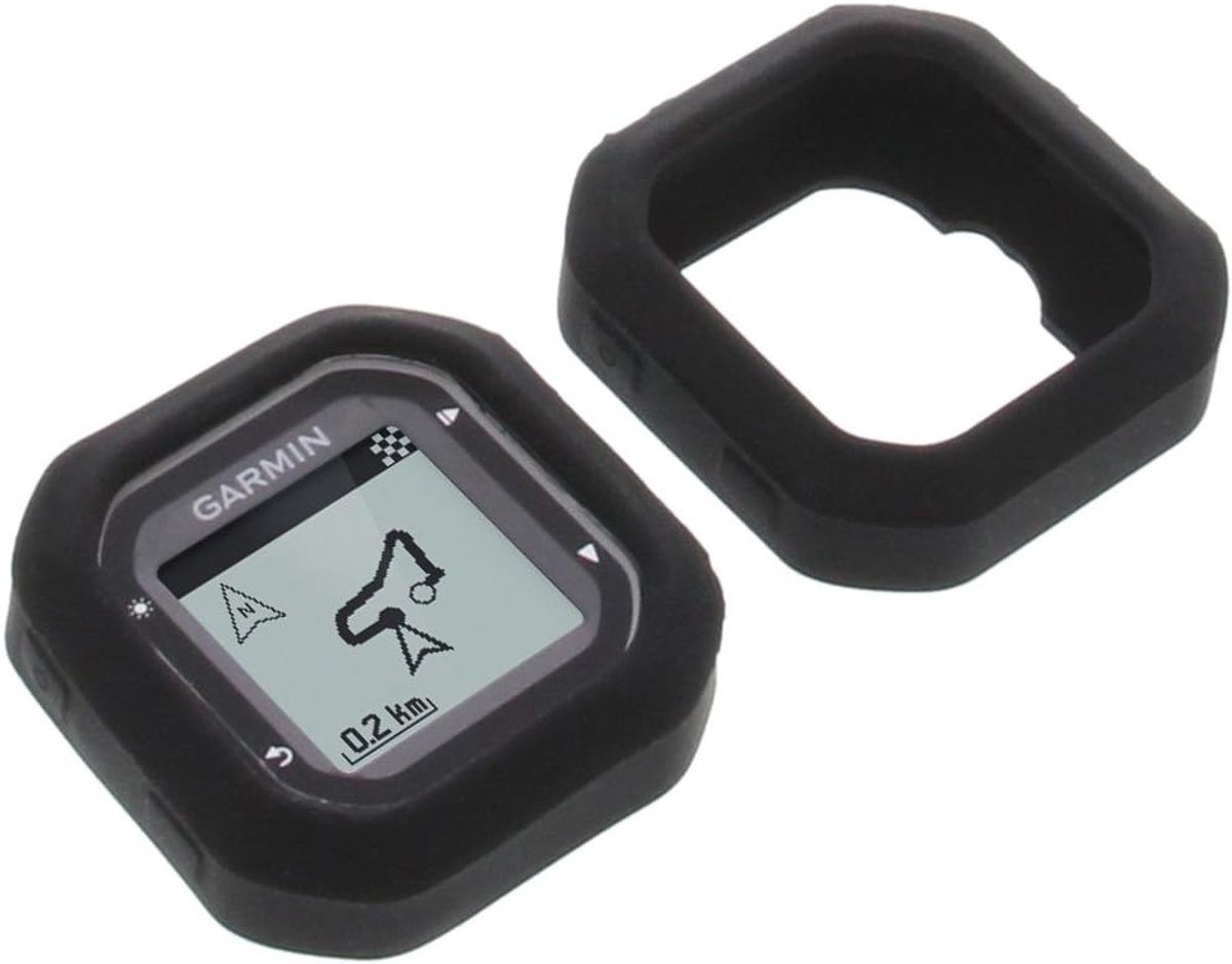 Case Compatible with Garmin Edge 20 Edge 25 Silicone Protective Case Black - ShopVlot