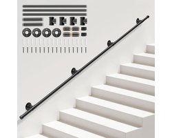 Sunowl Trapleuningen voor trappen, 3M trapleuning voor binnen en buiten, veiligheidswandmontage handrails voor - ShopVlot