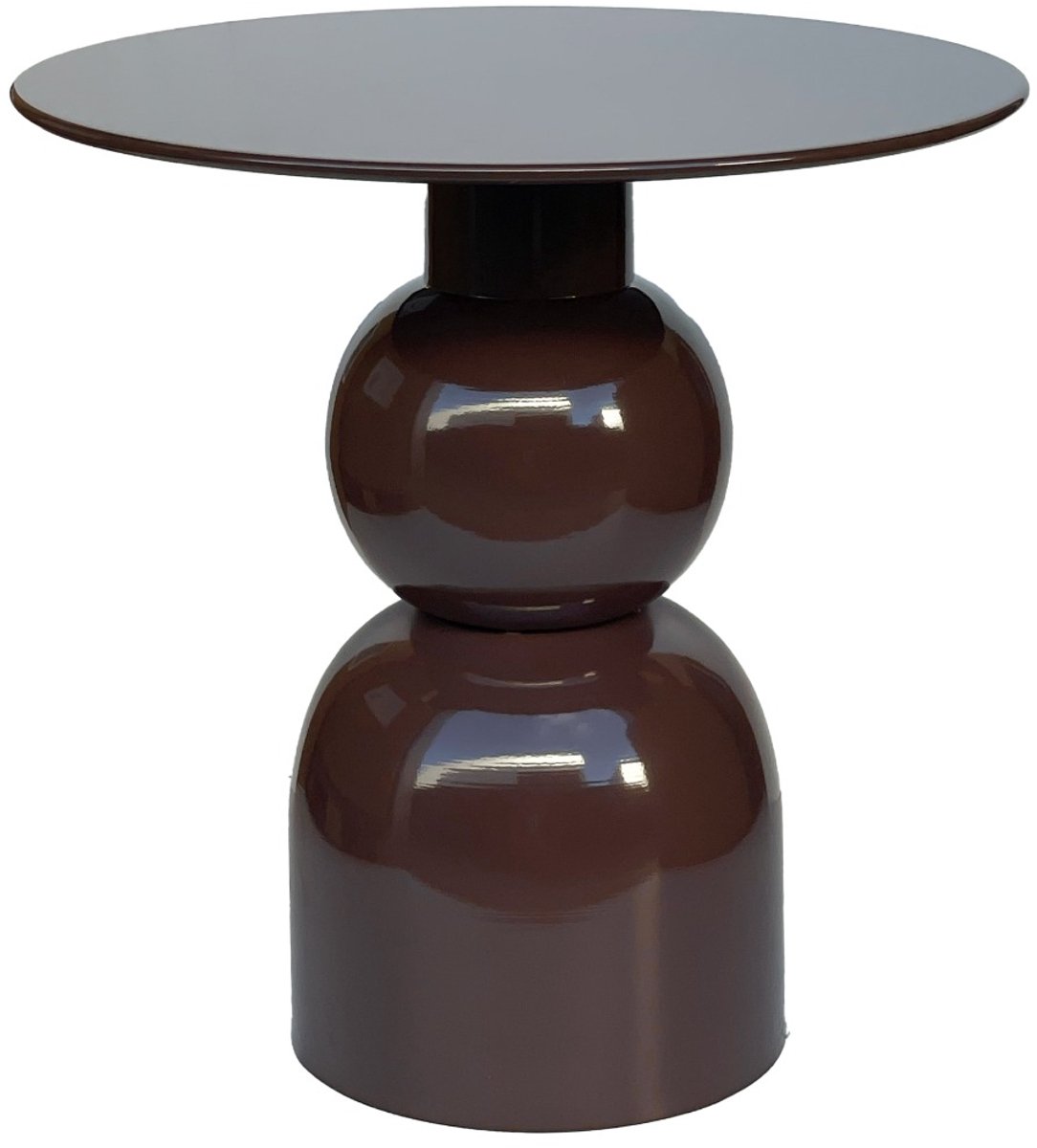 Brix Bijzettafel Wes Rust - 49.5x49.5x52.5cm Roestbruin