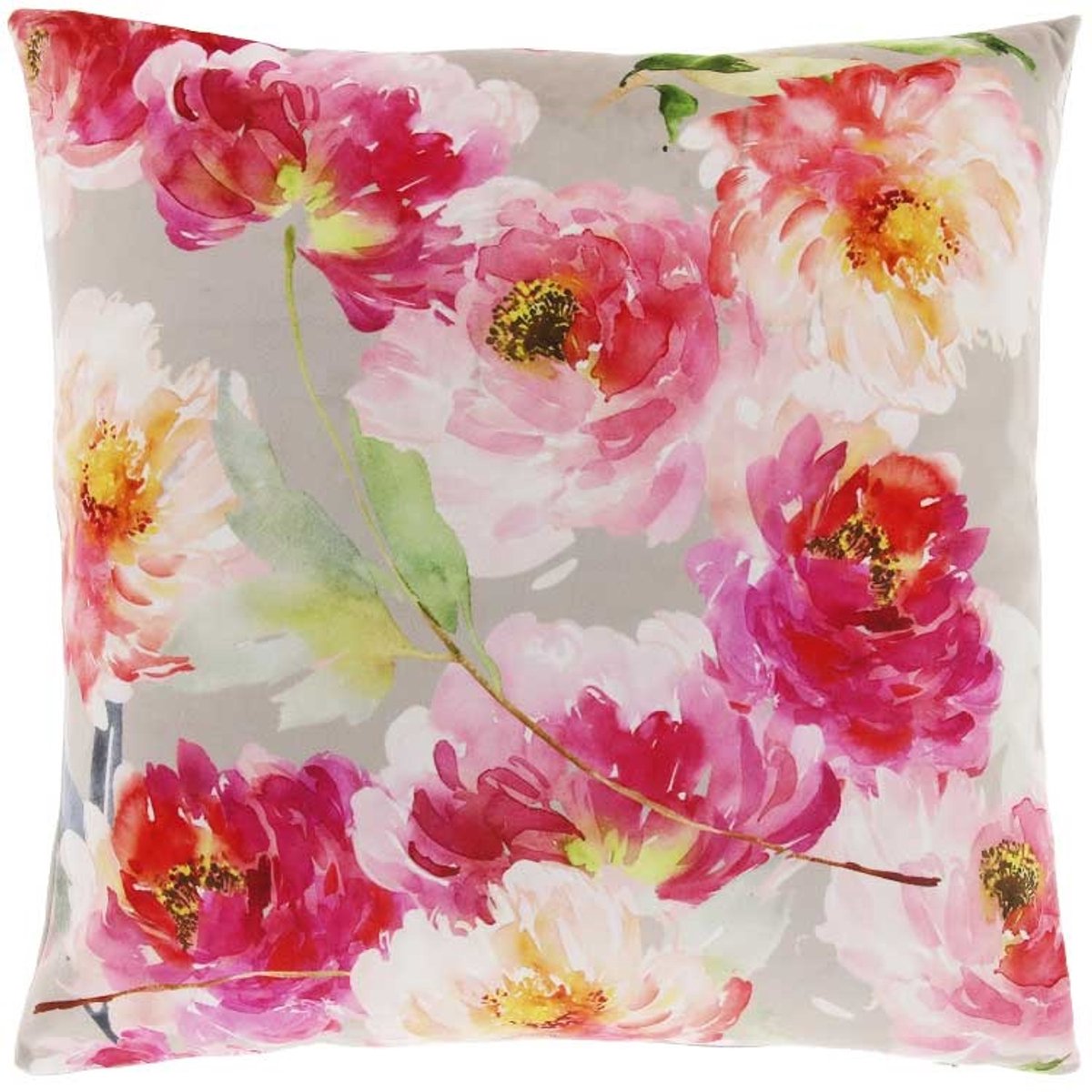 Unique Living Kussen Vianna - 45x45cm - Chateau Grijs