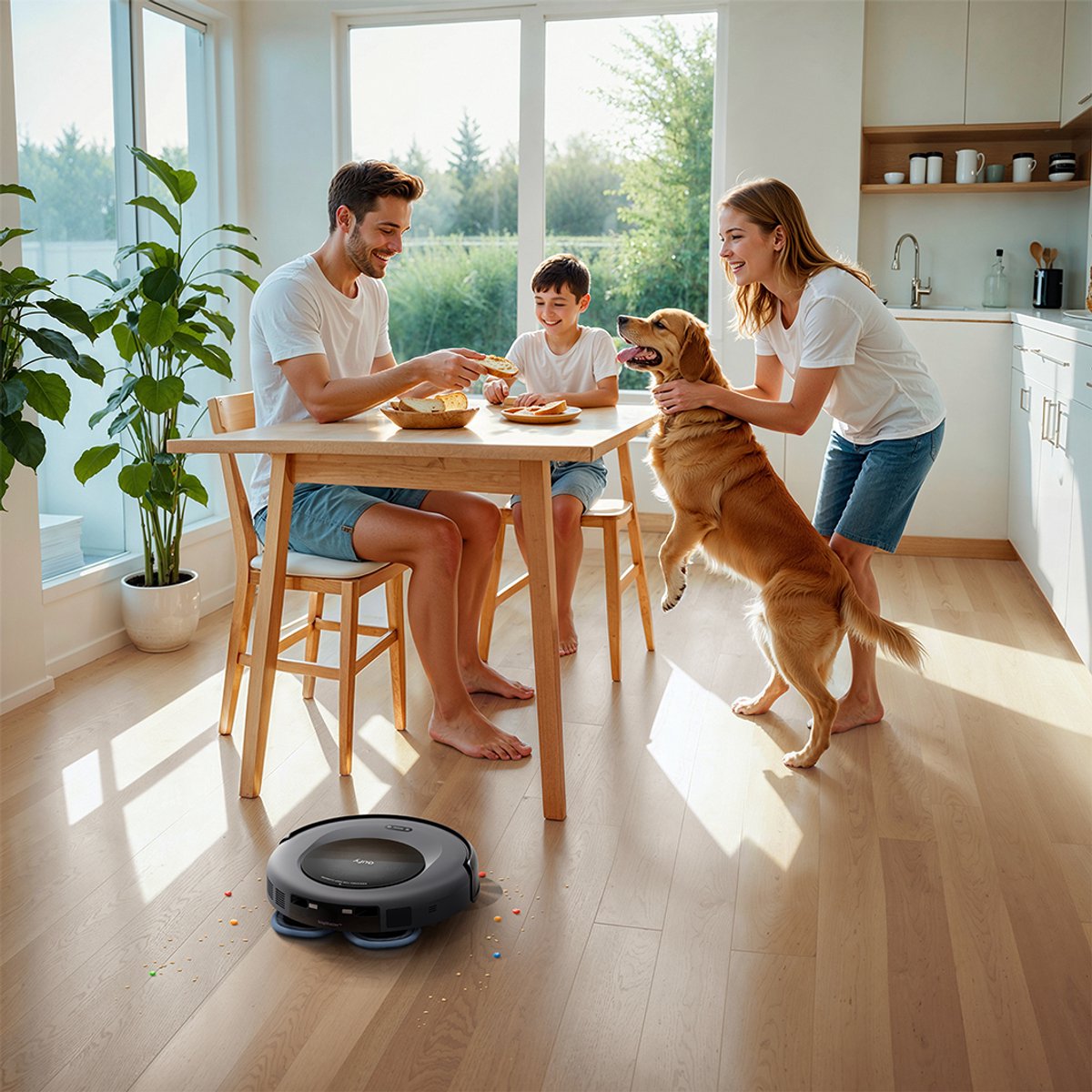 eufy Clean Omni C20 Robotstofzuiger Zwart 7000 Pa Zuigkracht - afbeelding 3