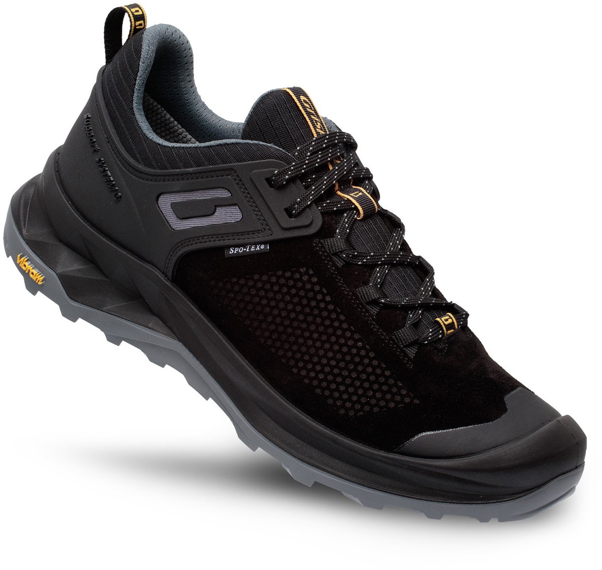 Grisport Discovery low zwart wandelschoenen uni (15405-01)