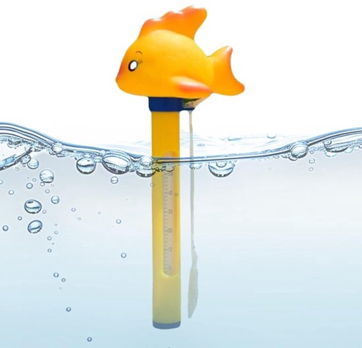 Drijvende thermometer - Watertemperatuurmeter - Zwembad meten - Snel reagerend - 16 cm - lengte