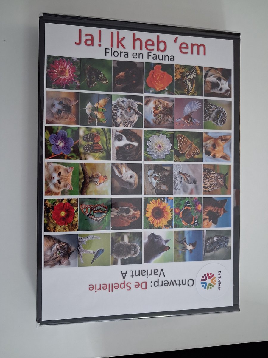 De Spellerie Ja! Ik heb 'em Flora en Fauna Variant A dementie spel reminiscentie geheugen
